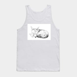 Jackal cuddling sweet Tank Top